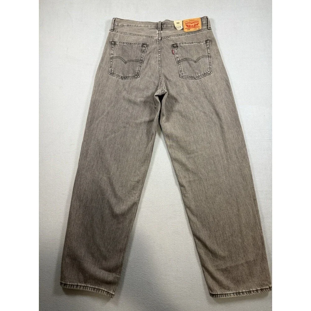 Levi’s 578 Baggy Jeans Men’s 34x36 Y2K 90s Style Grey Wash 100% Cotton NWT